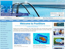 Tablet Screenshot of poolstore.co.uk